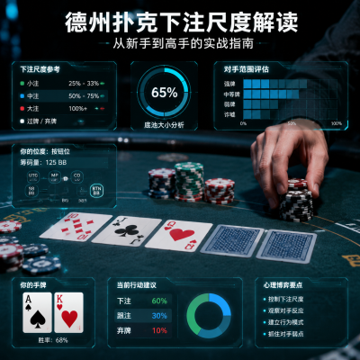 德州扑克下注尺度解读：从新手到高手的实战指南