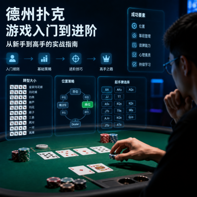德州扑克 游戏入门到进阶:从新手到高手的实战指南