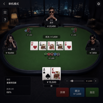 单机德州扑克:从新手到高手的实战指南
