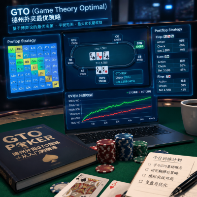德州扑克GTO策略深度解析：从入门到精通的实战指南