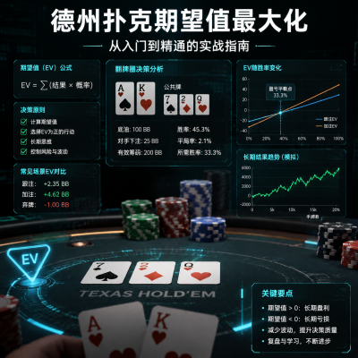 德州扑克期望值最大化：从入门到精通的实战指南