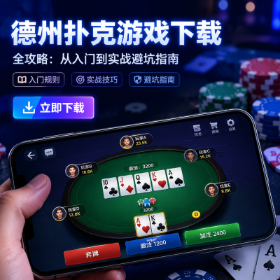 德州扑扑克游戏下载全攻略：从入门到实战避坑指南