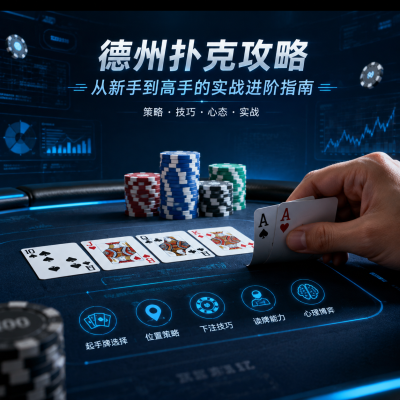 德州扑克攻略：从新手到高手的实战进阶指南